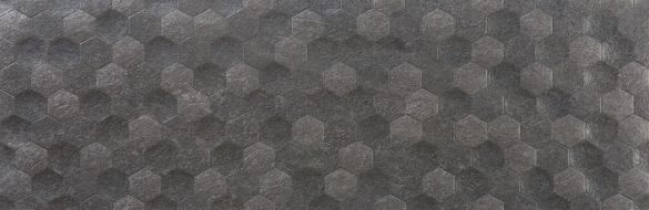 BASALT HEXAGON ANTRACITA RECT 29X89  Настенная Матовая