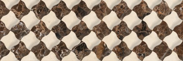 CLASSIC DÉCOR DARK 25x75  Настенная плитка Глянцевая